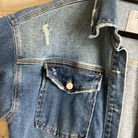 EUC SO OVERSIZE DENIM JACKET - Picture 5 of 11